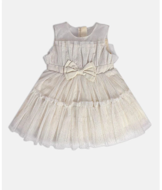 MINI KLUB White Cotton Baby Girl Frock ( Pack of 1 ) - None