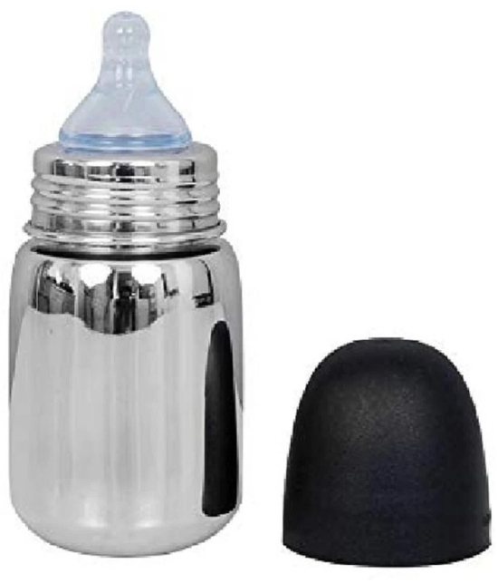 Dynore - 250 Silver Feeding Bottle ( Pack of 1 )