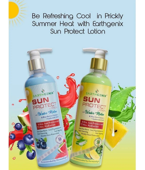 Earthgenix - Sun Protection Lotion For All Skin Type 300 ml ( Single Pack )