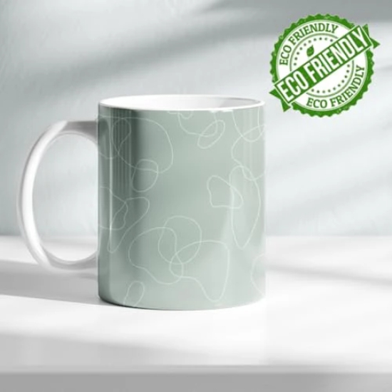 ForVano Beautiful Mug with Vibrant and Lively Floral Pattern