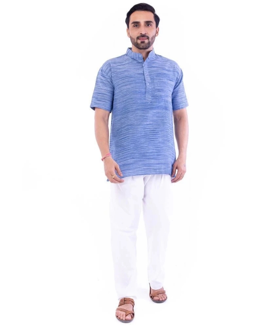 DESHBANDHU DBK - Muticolor Cotton Mens Regular Kurta ( Pack of 2 ) - None