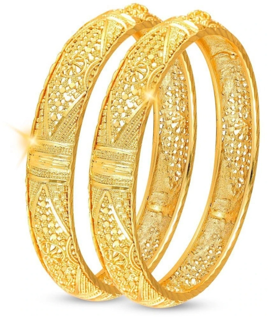 VIVASTRI Gold Bangle ( Pack of 1 ) - None