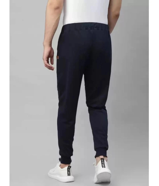 Rigo Navy Cotton Mens Joggers ( Pack of 1 ) - None