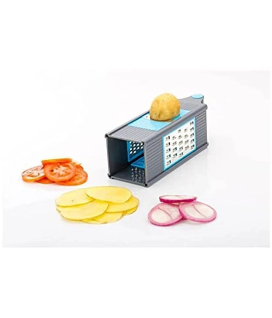 iview kitchenware Stainless Steel Vegetable Grater,Coconut Grater,Slicer ( Pack of 1 ) - Multicolor - Multicolor