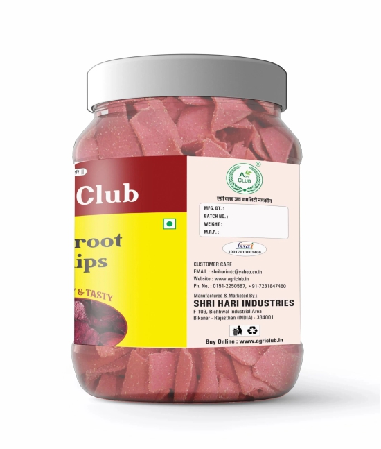 Agri Club Beetroot Chips, 200 gm