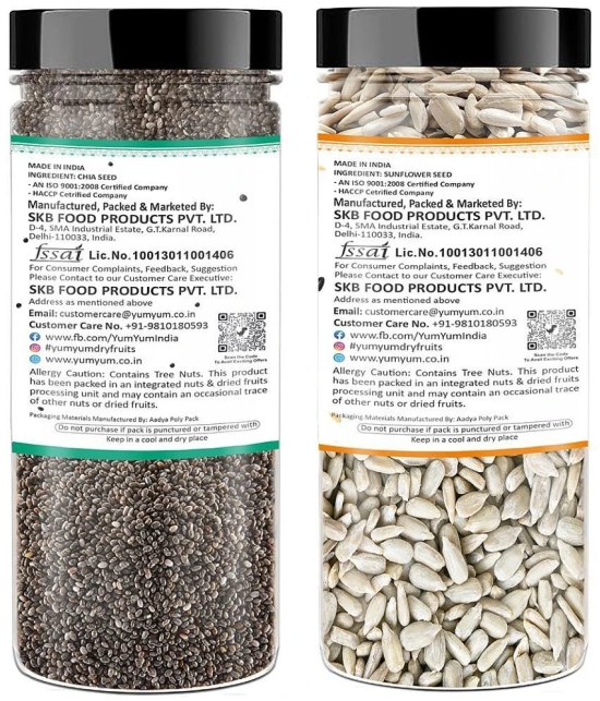 YUM YUM Chia Seeds ( Pack of 2 )