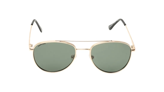 Green Pilot Rimmed Sunglasses (M256GR1V)