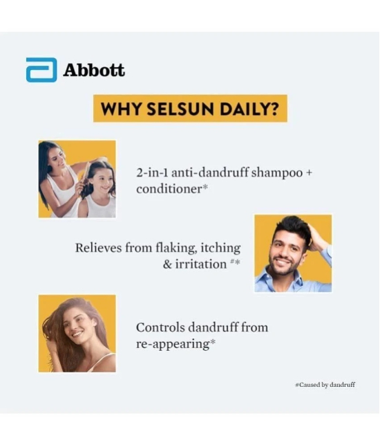 Selsun Anti Dandruff Shampoo 360 ( Pack of 3 )