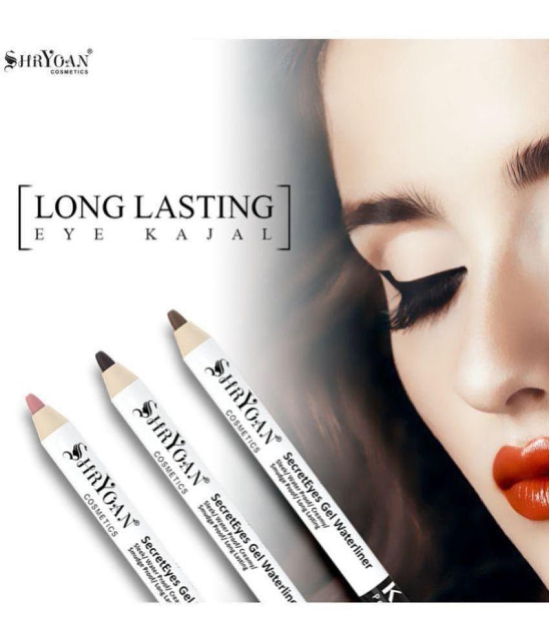 shryoan - Nude Natural Kajal 1 g Pencil ( Pack of 1 )