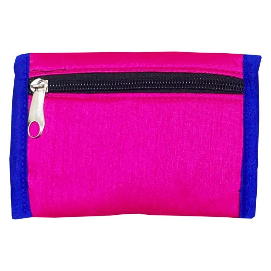 Garvi Gurjari (A Gujarat Govt Enterprise Pink Handcrafted Embroidered Wallet