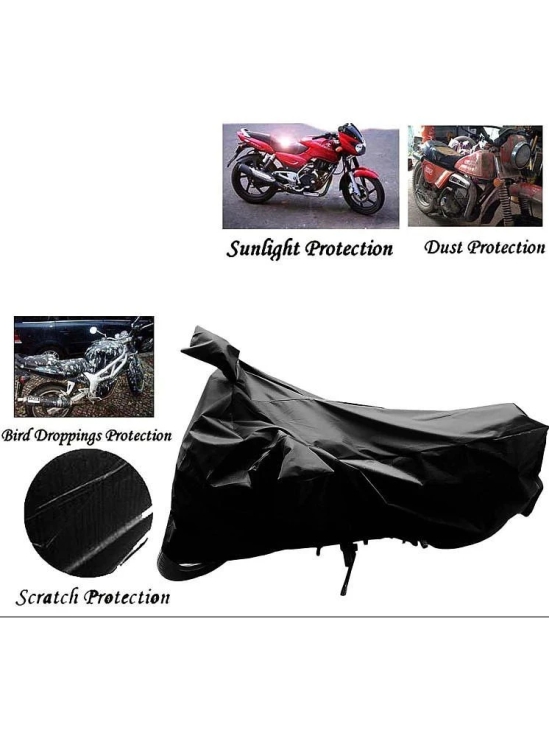 CARNEST Bike Body Cover for Honda CB 125 Shine SP ( Pack of 1 ) , Black - Black