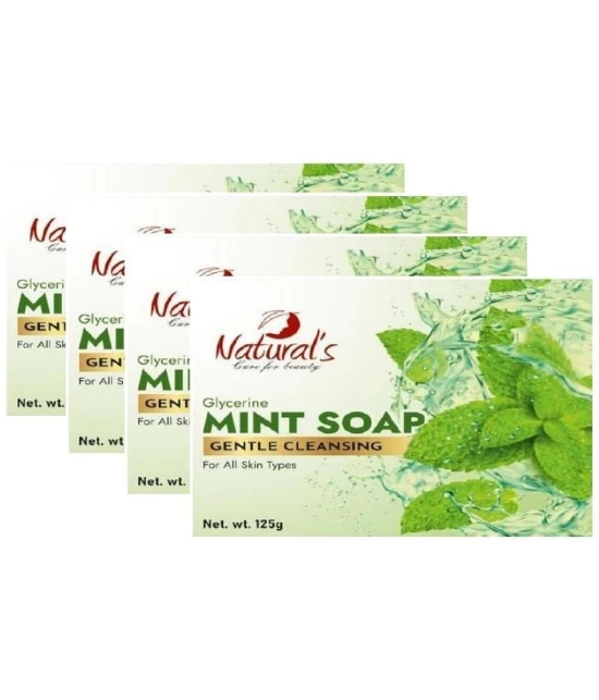 Naturals care for beauty Freshness Soap for All Skin Type ( Pack of 4 )