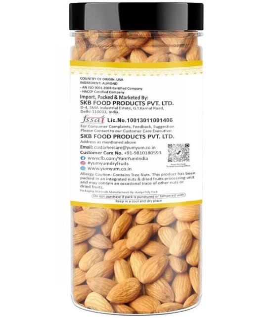 YUM YUM California Roasted Lightly Salted Almond 250g Almonds (250 g)