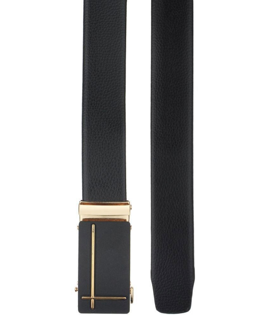 Zacharias - Black Leather Men's Formal Belt ( Pack of 1 ) - None