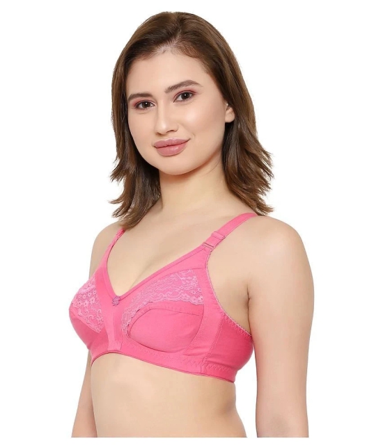 KYODO Poly Cotton Shaping Bra - Pink - 42B