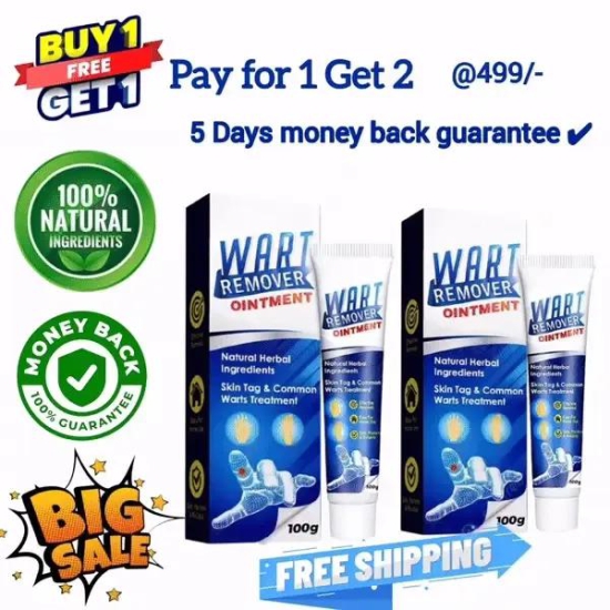 Instant Wart - Remover Ointment (Pack Of 2)