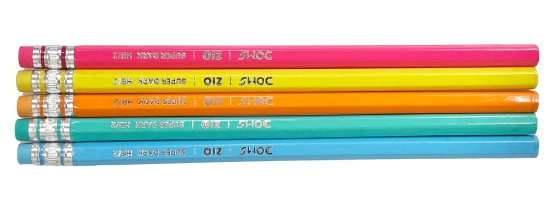 Doms Eraser Tipped Zio Pencils-Pack of 20