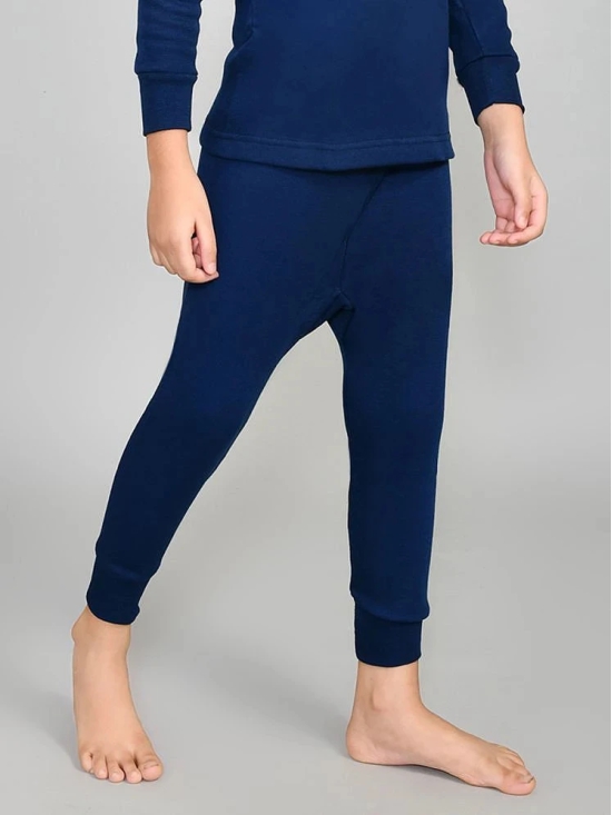 Lux Cottswool Cotton Blend Thermal Bottom ( Blue ) - None