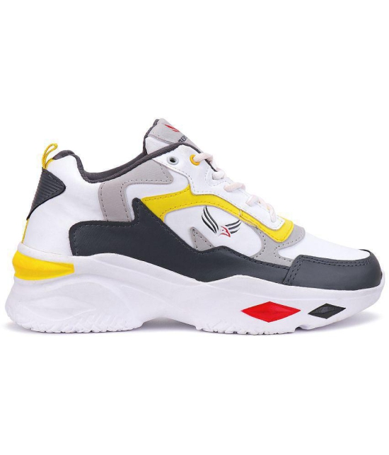 Bersache Men Sports Shoes Yellow Mens Sports Running Shoes - None