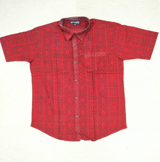 Sambalpuri Cotton Gents Shirt