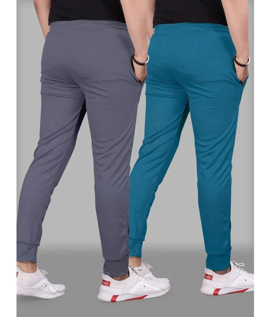 Gazal Fashions - Multicolor Polyester Mens Joggers ( Pack of 2 ) - None