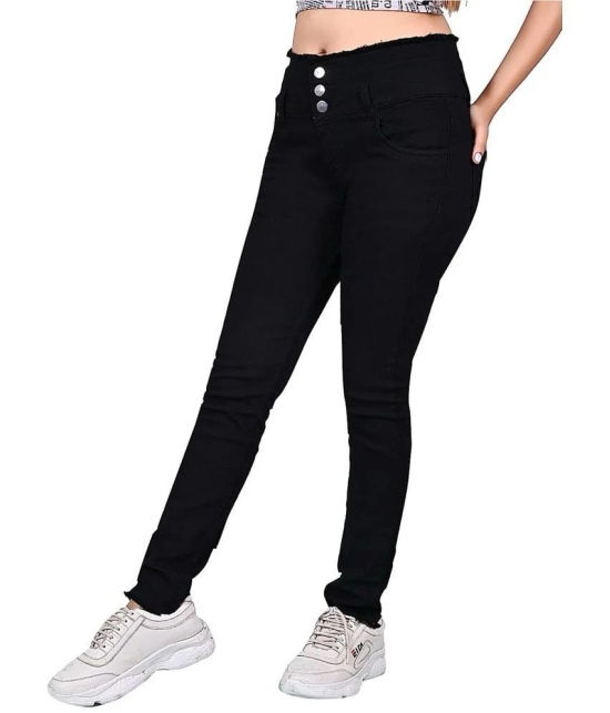 ICONIC ME - Girls Premium Denim Jeans-Black - None