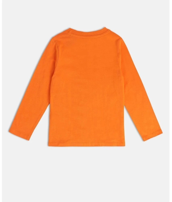 MINI KLUB - Orange Cotton Boys T-Shirt ( Pack of 1 ) - None