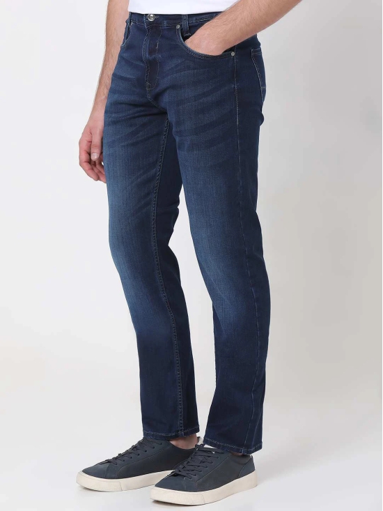 Relaxed Straight Fit Denim Deluxe Stretch Jeans