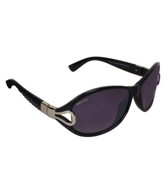 Creature Purple Cat Eye Sunglasses ( GAGA-102 ) - Medium