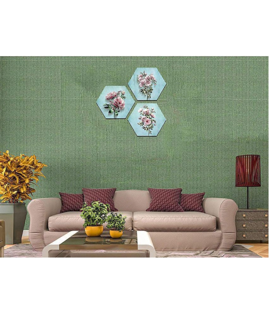 Indianara Hexagon Paintings MDF Painting Without Frame