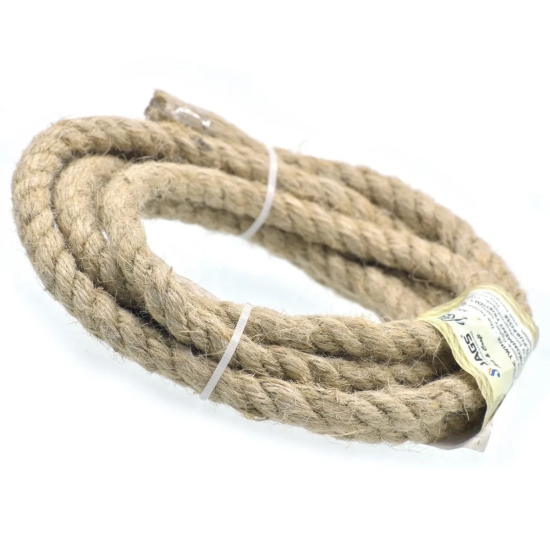 Natural Jute Rope - 2 Meter, 8MM Diameter