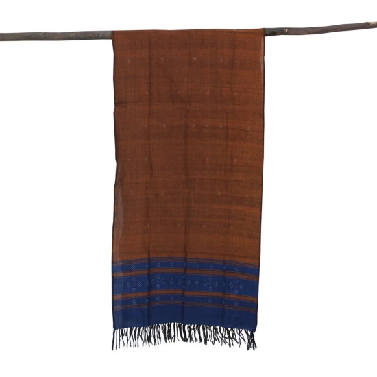 Garvi Gurjari(A Gujarat Govt Enterprise Handwoven Cotton Tangaliya Stole (GGCTS10)