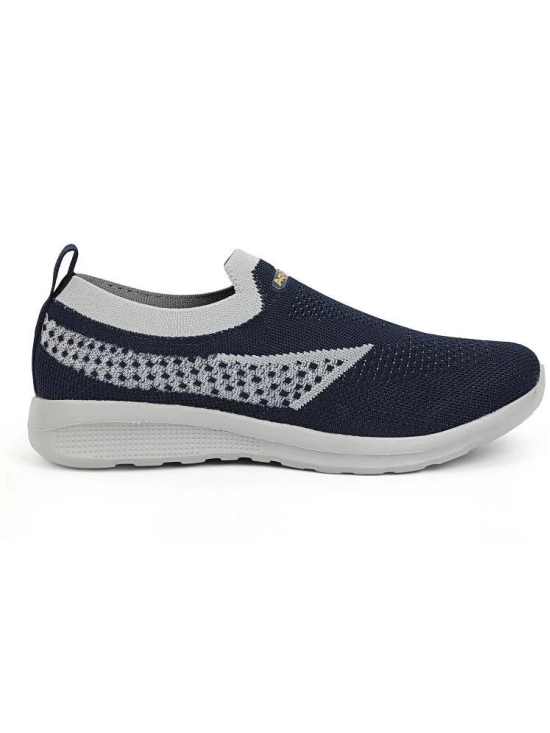 Aqualite Casual Lifestyle Shoes for Men Navy Mens Slip-on Shoes - None