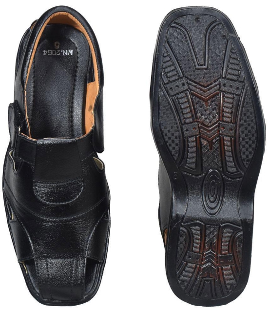 Dream Makers - Black Men's Sandals - None