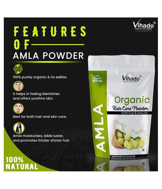 Vihado Natural Amla Powder For Hair Mask 200 g