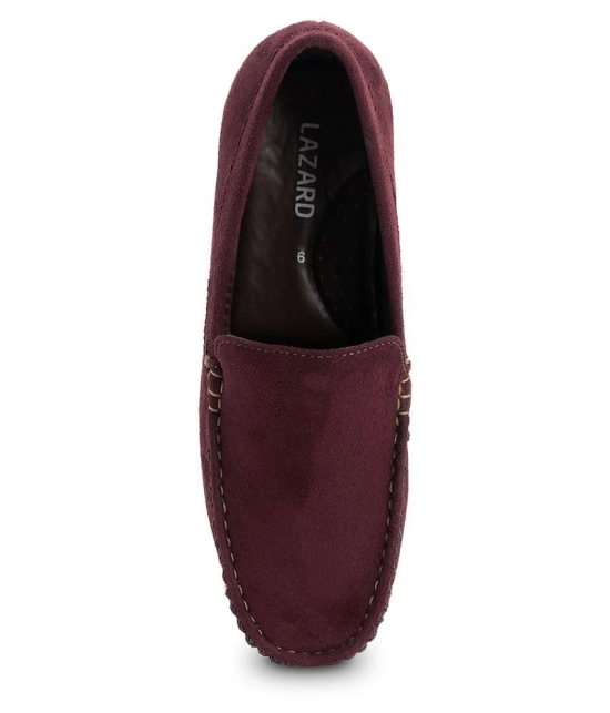 KHADIM - Maroon Mens Slip on loafers - 9