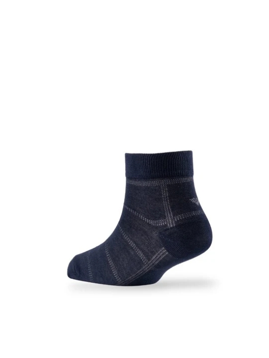 Men Pack Of 2 Patterned Cotton Ankle Length Socks