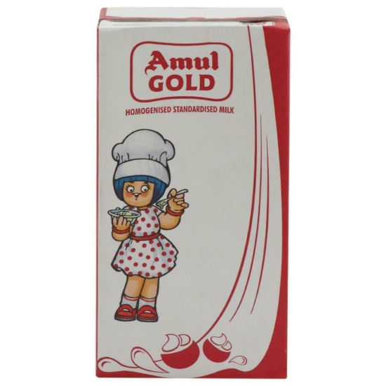 Amul Gold Standardised Milk 500 ml (Tetra Pak)