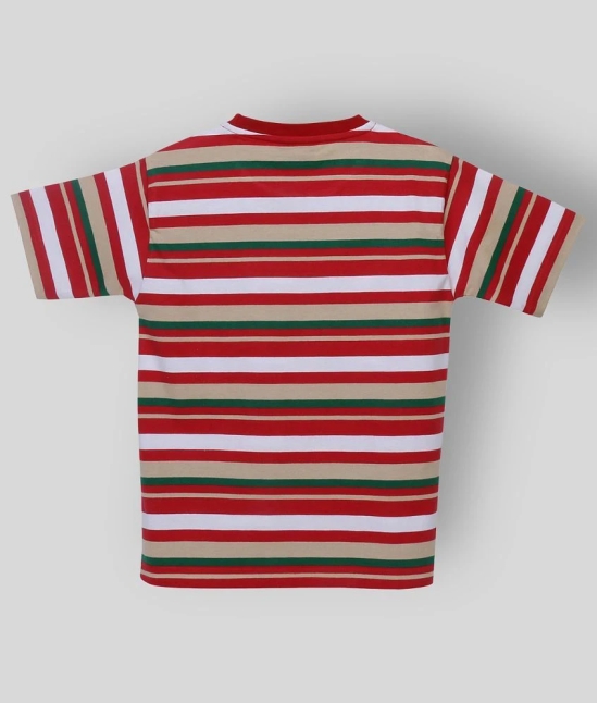 Neo Garments - Red Cotton Boys T-Shirt & Shorts ( Pack of 1 ) - None