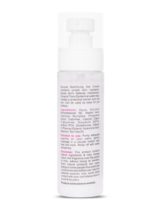 Recode Mattifying Gel - 100 ML