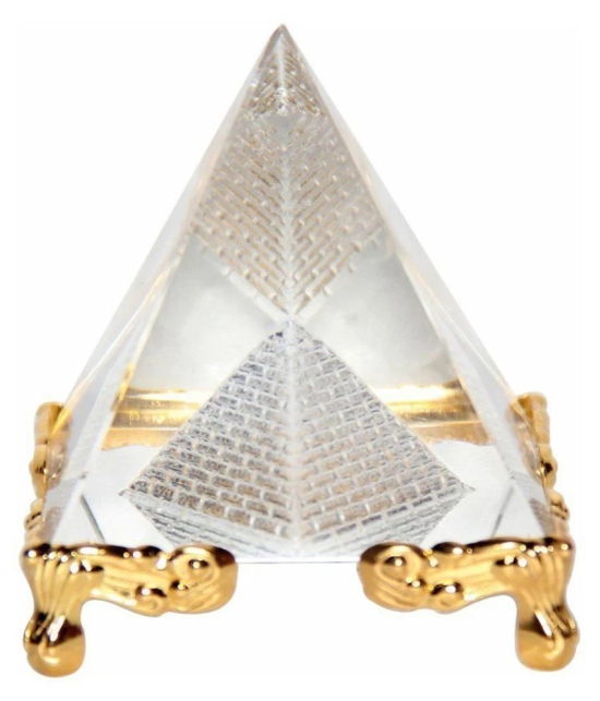 Vastu / Feng Shui / Crystal Pyramid -For Positive Energy & Vastu Correction