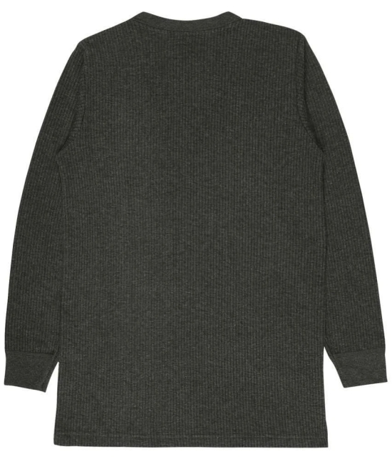 Bodycare Woollen Mens Thermal Tops ( Charcoal ) - None