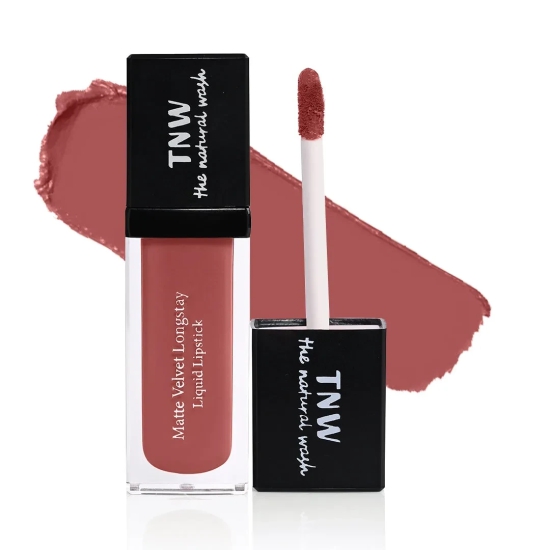 Matte Velvet Longstay Liquid Lipstick - 01-blush-nude