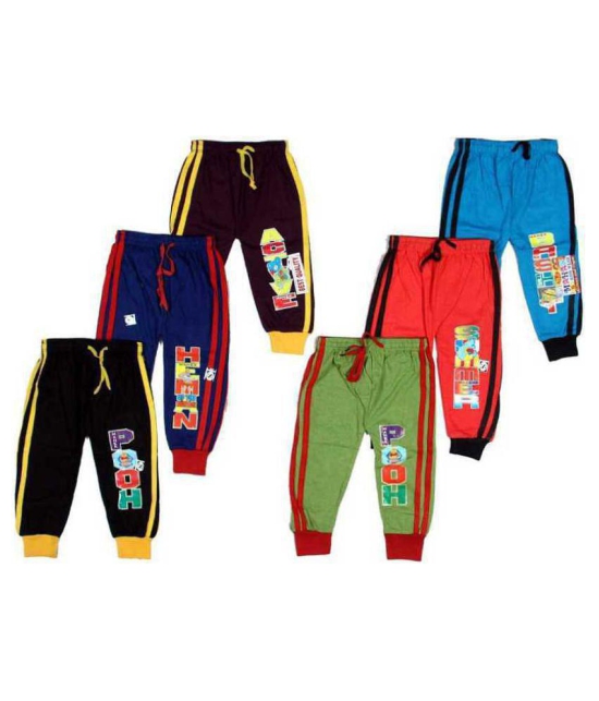 Baby boy cotton track pant (pack of 6) - None