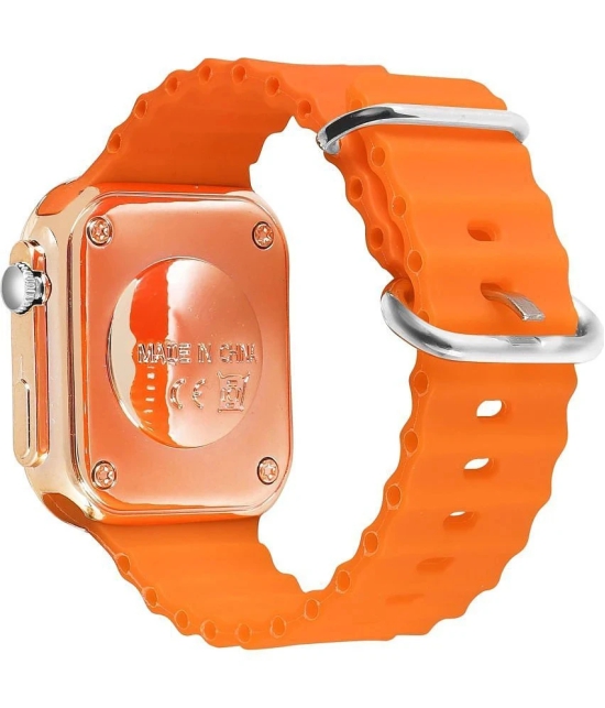 Svats Orange Silicon Digital Mens Watch