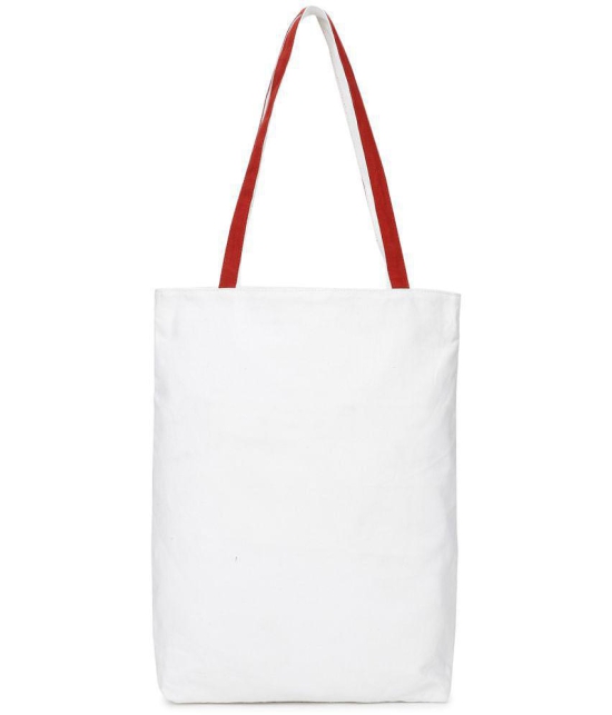 Style Smith - White Cotton Tote Bag - White