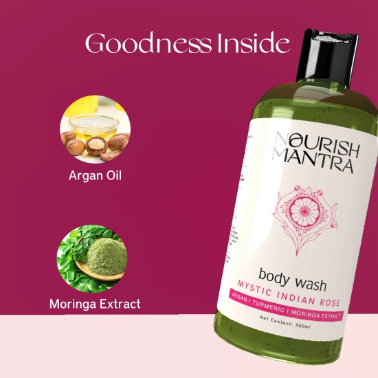 Mystic Indian Rose Body Wash