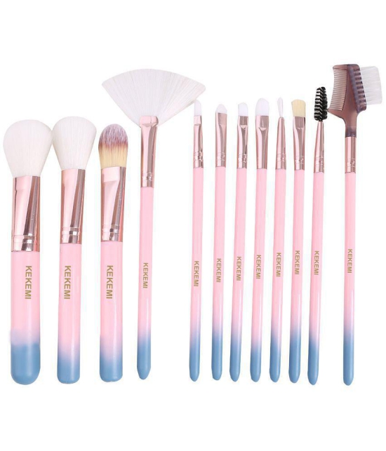 KEKEMI Pink-Blue Brush Set 12 Pcs 185 g