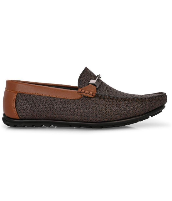 Leeport - Tan Men's Slip on - 11