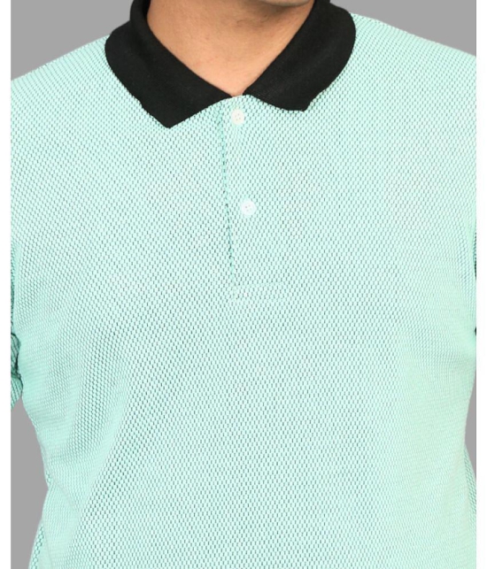 Forbro - Sea Green Cotton Regular Fit Men's Sports Polo T-Shirt ( Pack of 1 ) - None